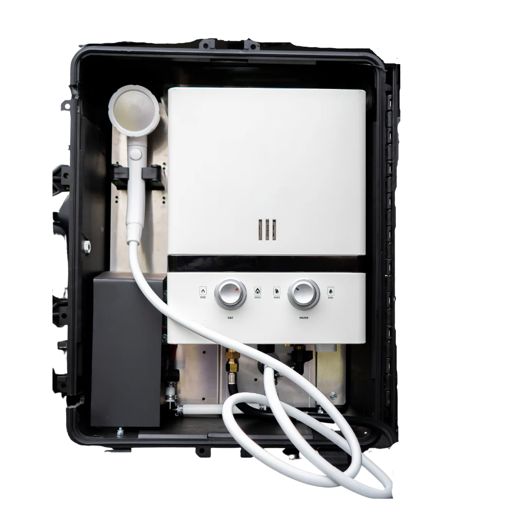GeoShower und Wassersystem